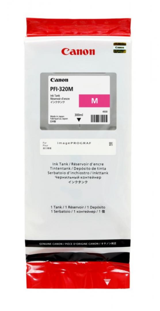 Canon Cartus Cerneala Original Magenta, PFI-320M pentru IPF TM-200|TM-205|TM-300|TM-305, 2892C001AA