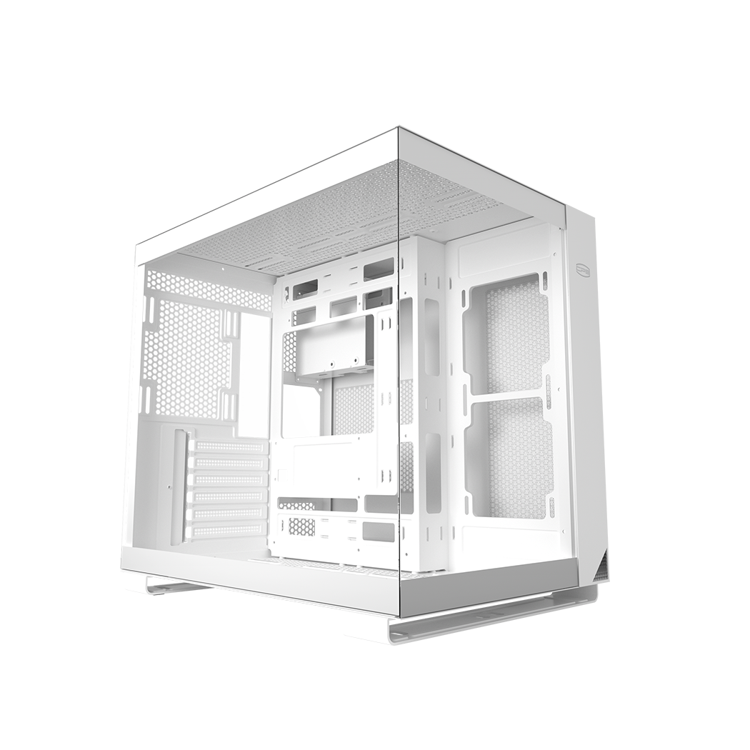 PCCOOLER CARCASA, Middle Tower, ATX, fara sursa, sticla securizata, alb, USB 3.2 gen 1 x, C3 T500 WH