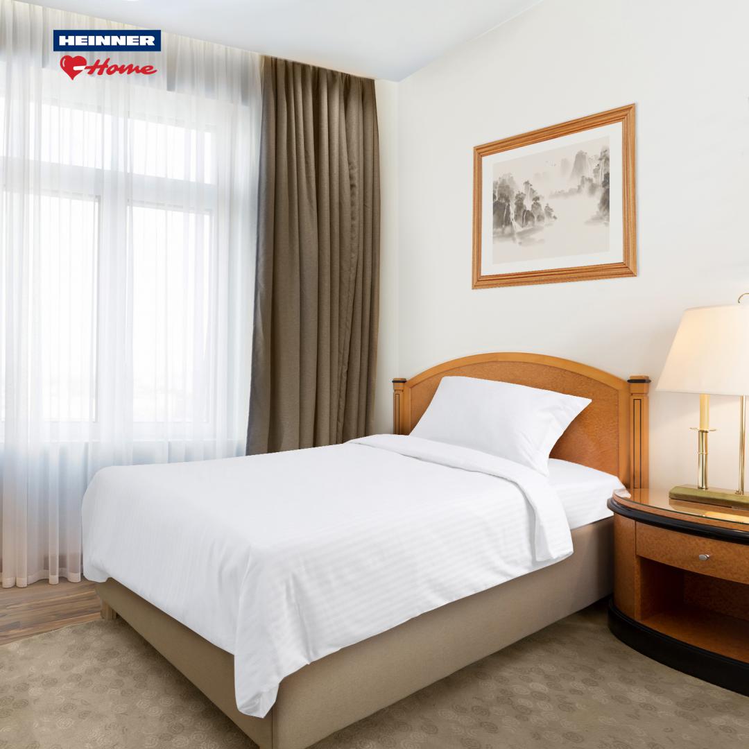 HEINNER LENJERIE DE PAT HOTEL, SINGLE,DAMASC, HRPL-SGBED250