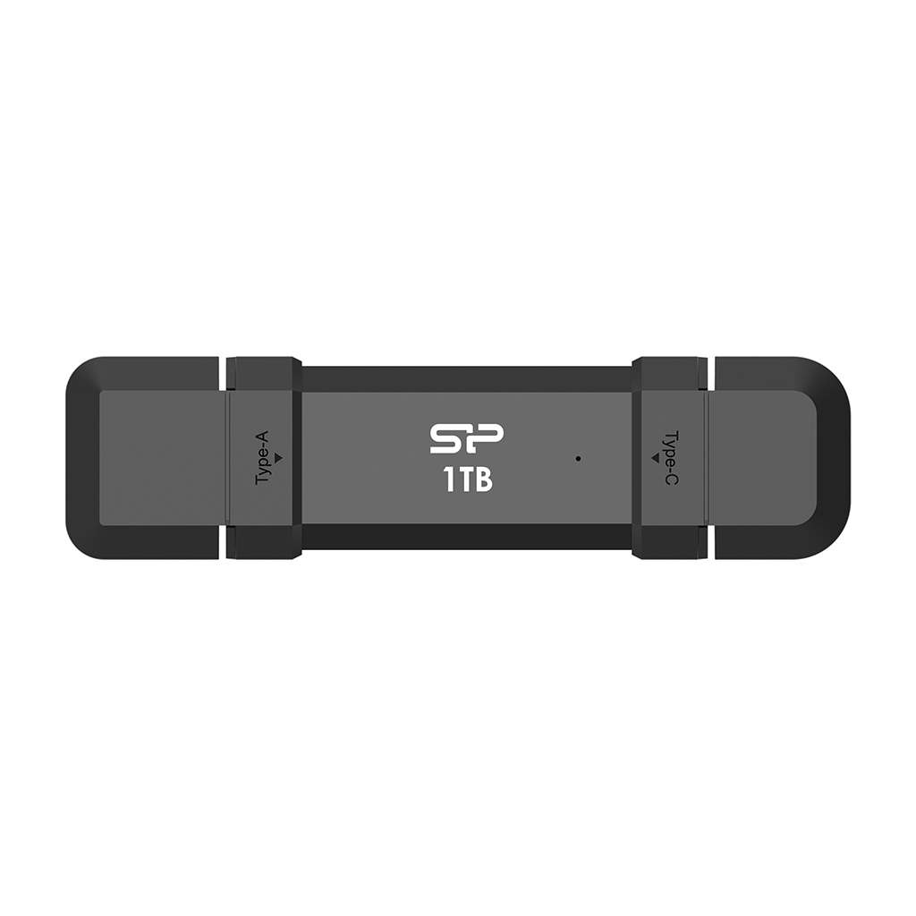 SILICON POWER Ultra Fast SSD, Dual interfaceA+C1050/850MB/s Aluminium + Plastic, SP001TBUC3S72VPK