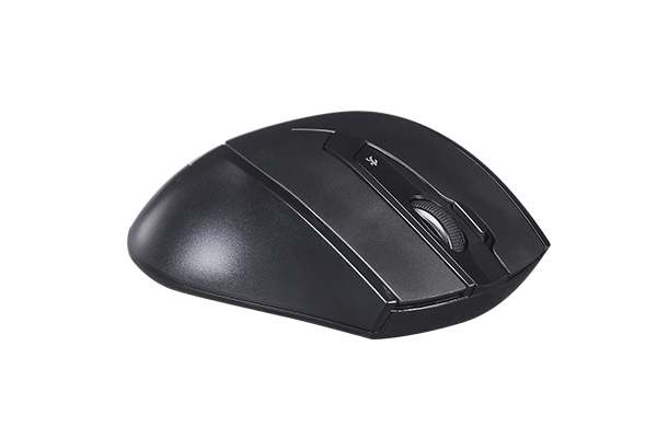 A4Tech MOUSE, PC sau NB, wireless, 2.4GHz, optic, 2000 dpi, butoane/scroll 5/1, buton, G9-730FX-BK - imagine 5