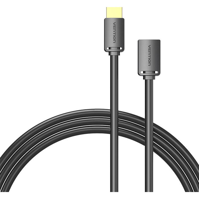 Vention Cablu video, HDMI(T) la HDMI(M), 1.5m, rezolutie maxima 4K la 60Hz, conectori auriti, AHCBG