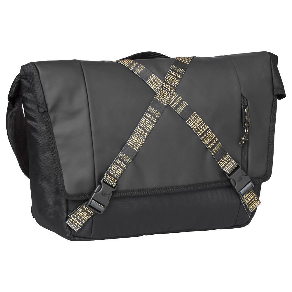 Caterpillar Geanta de umar Signature The Sixty Sling Messenger - negru, CAT-84048-01