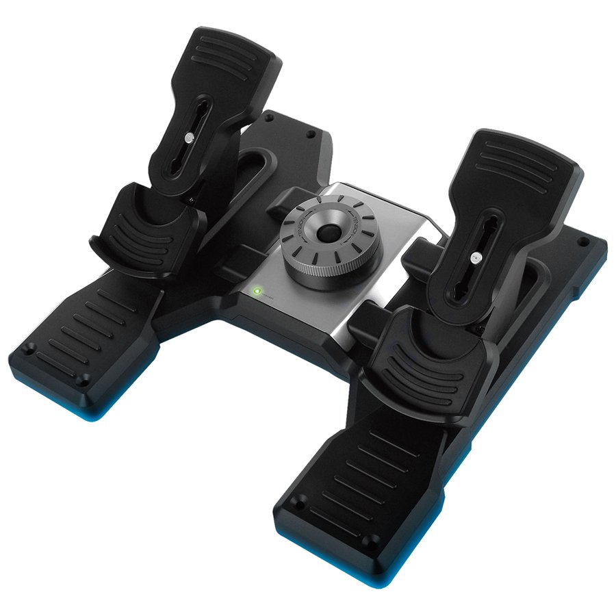 Logitech G Saitek PRO Flight Rudder Pedals, 945-000005