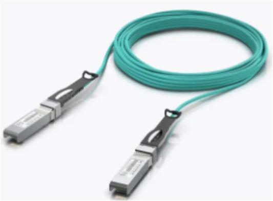 Ubiquiti FIBRE OPTIC CABLE SFP+ 5M AQUA, UACC-AOC-SFP10-5M