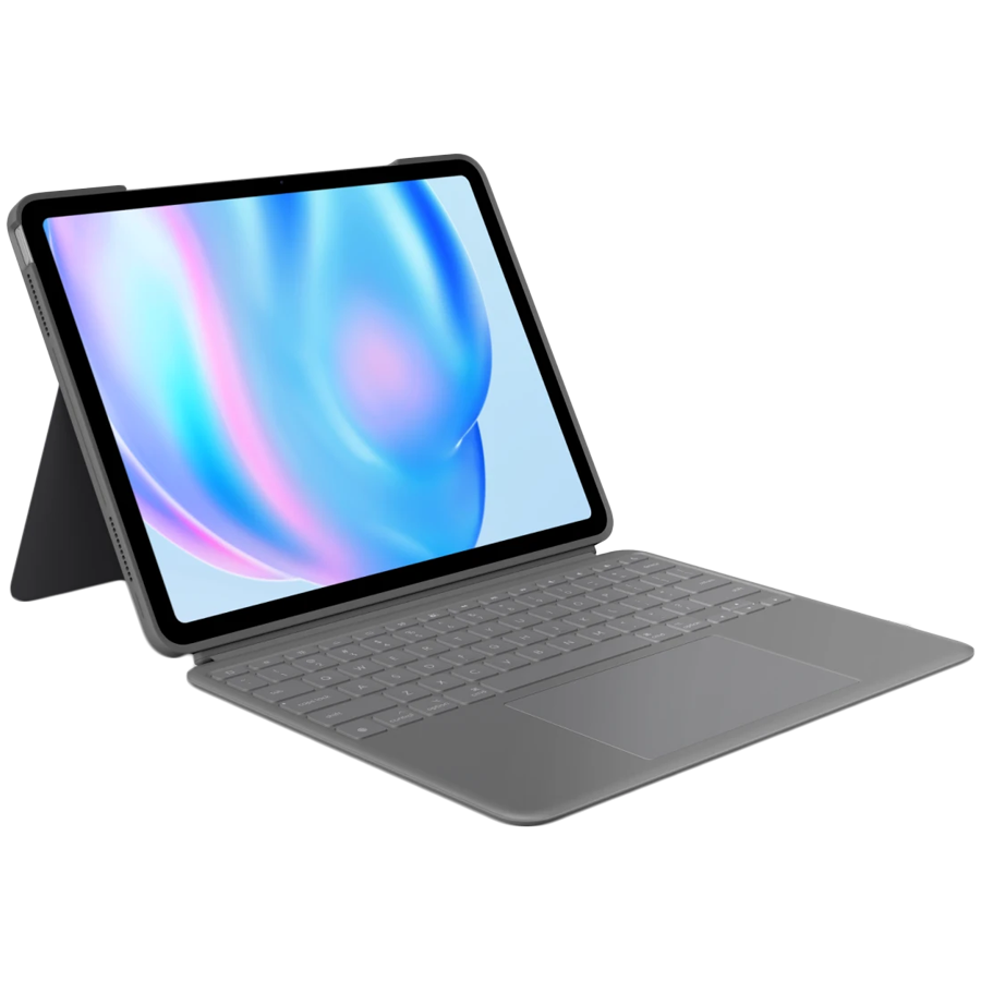 Logitech Combo Touch for iPad Air 13-inch (M2) - OXFORD GREY - US - INTNL-935OLD948, 920-012618