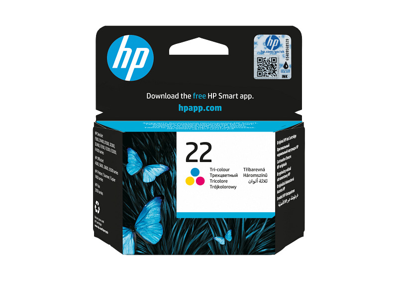 HP Cartus cerneala 22 Color, C9352AE