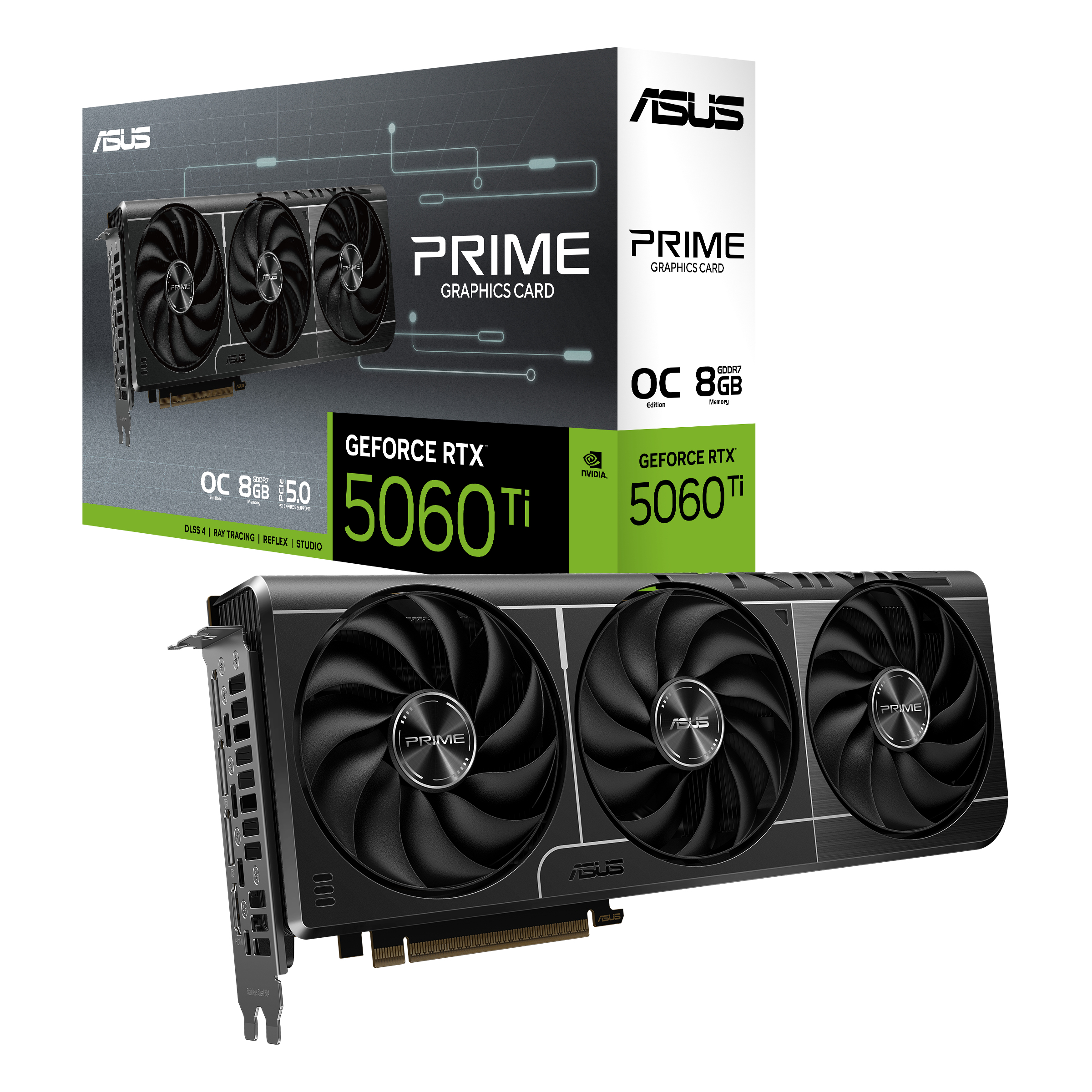 Asus VGA PRIME RTX 5060 Ti OC 8GB, PRIME-RTX5060TI-O8G - imagine 10
