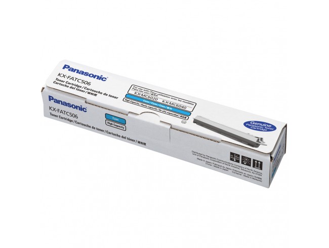 Panasonic Toner Original Cyan pentru KX-MC6020, 4K, KX-FATC506E