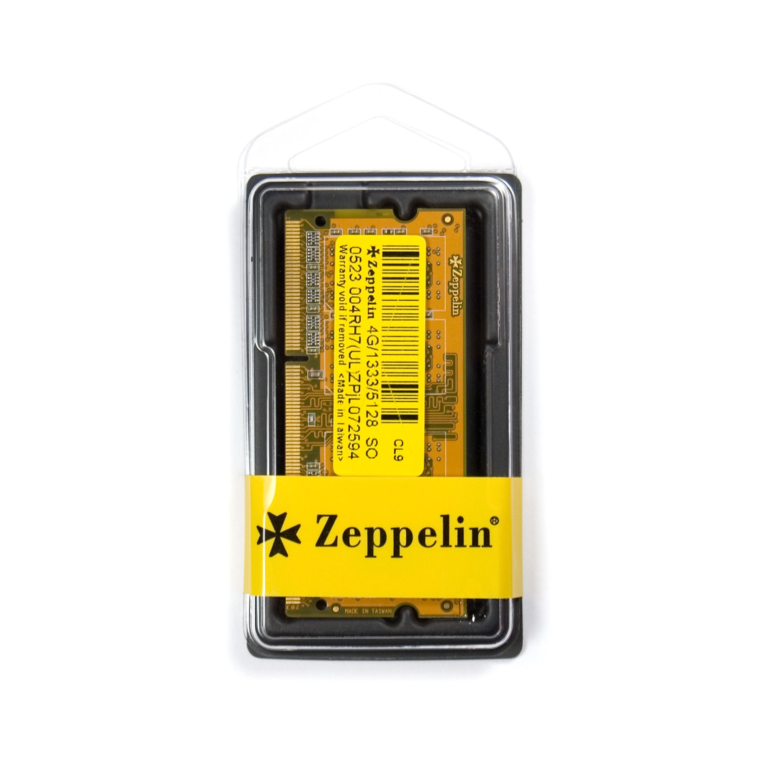 Zeppelin MEMORIE SODIMM DDR3 4GB frecventa 1333 MHz, retail, ZE-SD3-4G1333