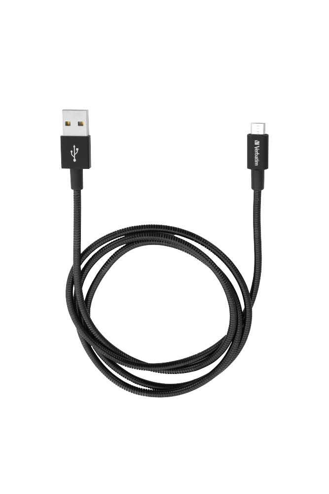 Verbatim CABLU alimentare si date, pt. smartphone, USB 2.0 (T) la Micro-USB 2.0 (T), 1m, 48863 - imagine 2