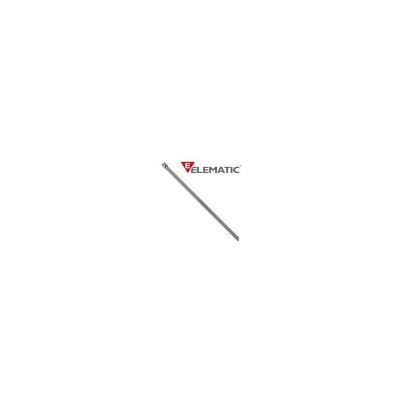 ELEMATIC Brida inox 4,6x201 (100buc) 304 -, 6703