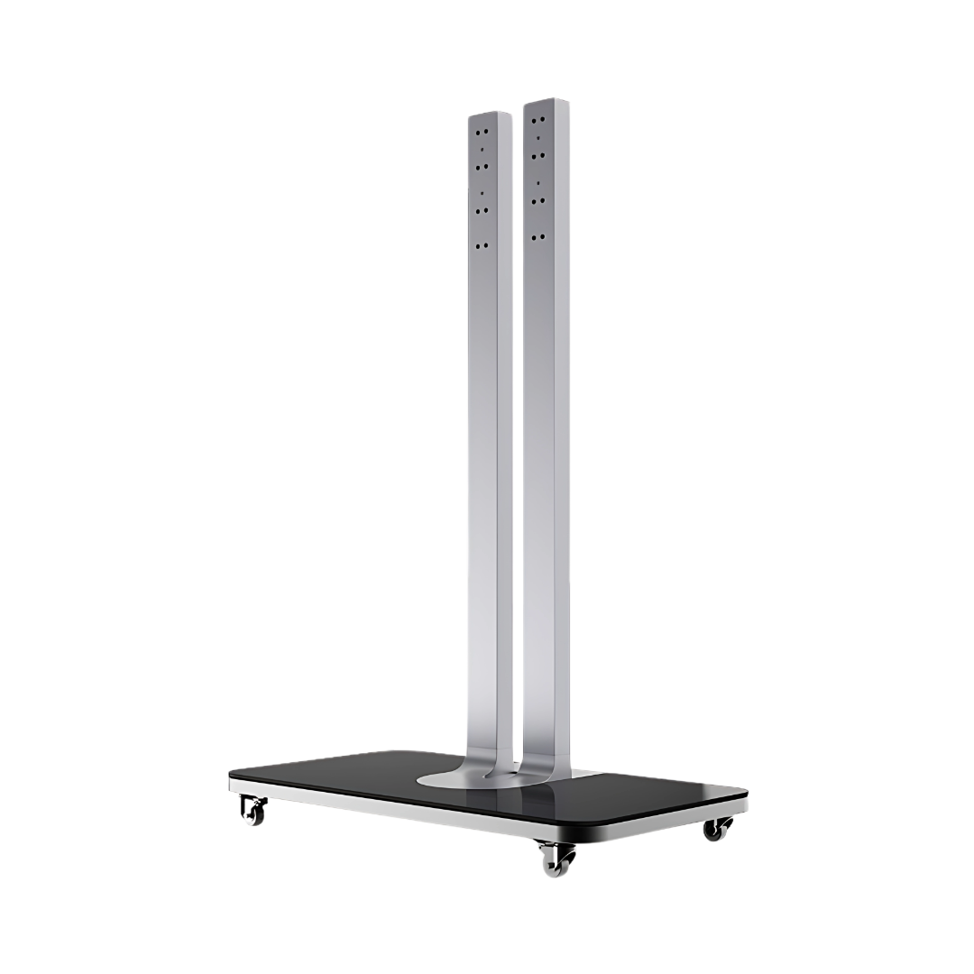Horion Stand pentru ecran interactiv 86-98 inch, din otel carbon si sticla securizata, HO-HK90