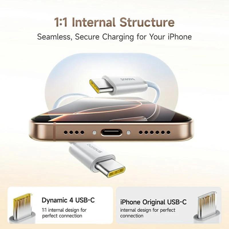 Baseus CABLU alimentare si date Dynamic 4 Pro, Fast Charging Data Cable pt., P10385200311-00 - imagine 4