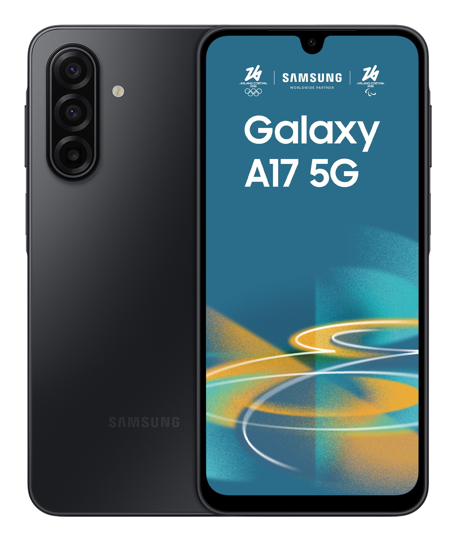 Samsung Smartphone Galaxy A17 128GB 4GB RAM 5G Dual SIM Black, SM-A176BZKAEUE