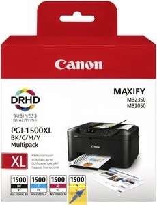 Canon Combo-Pack Original CMYK, PGI-1500XLMULTI pentru Maxify, BS9182B004AA