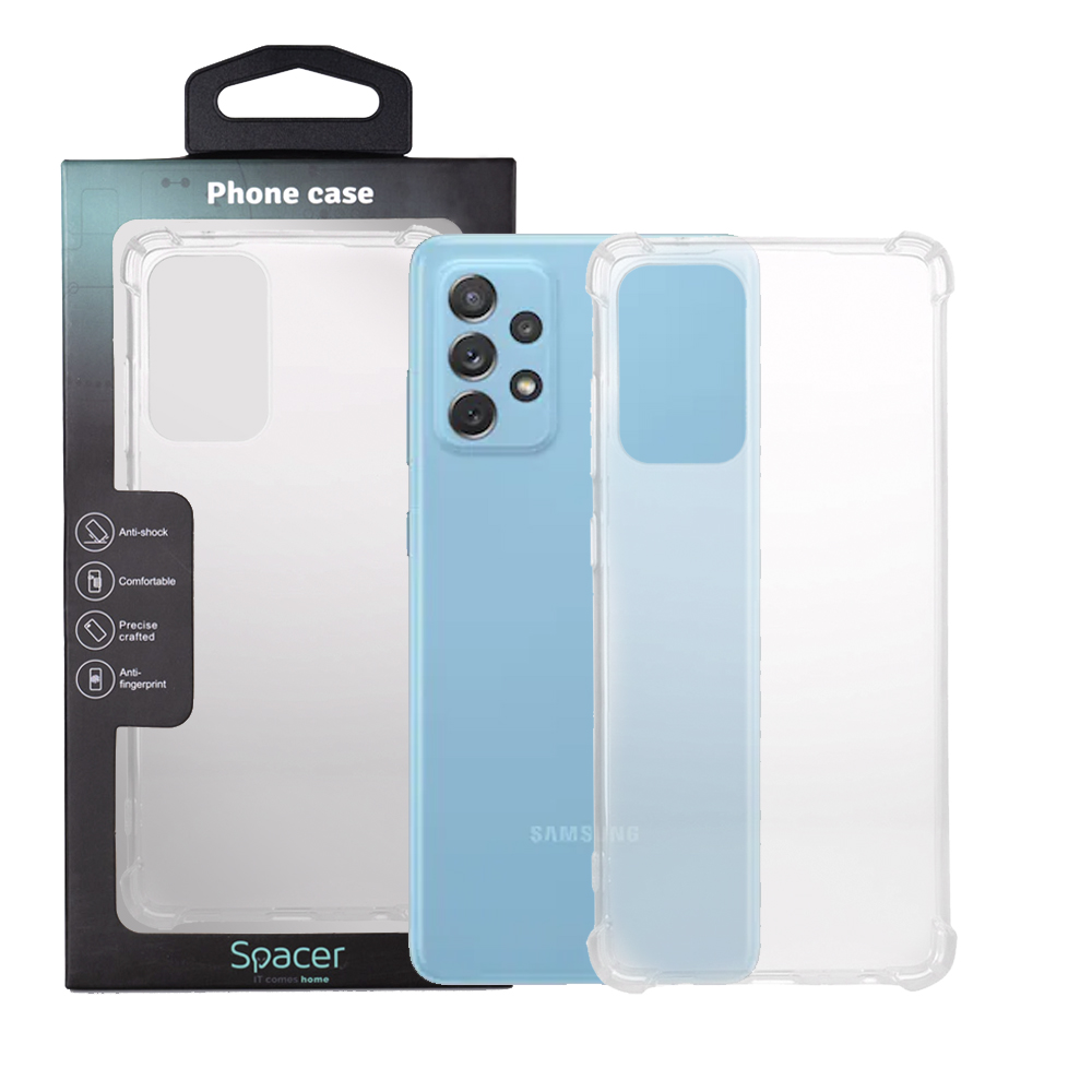 SPACER Husa Samsung Galaxy A72, transparenta, grosime 1.5mm, protectie, SPPC-SM-GX-A72-CLR