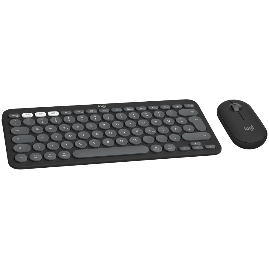 Logitech Pebble 2 Combo for Mac - TONAL GRAPHITE - (US) INTL - BT - N/A - INTNL-973, 920-012244
