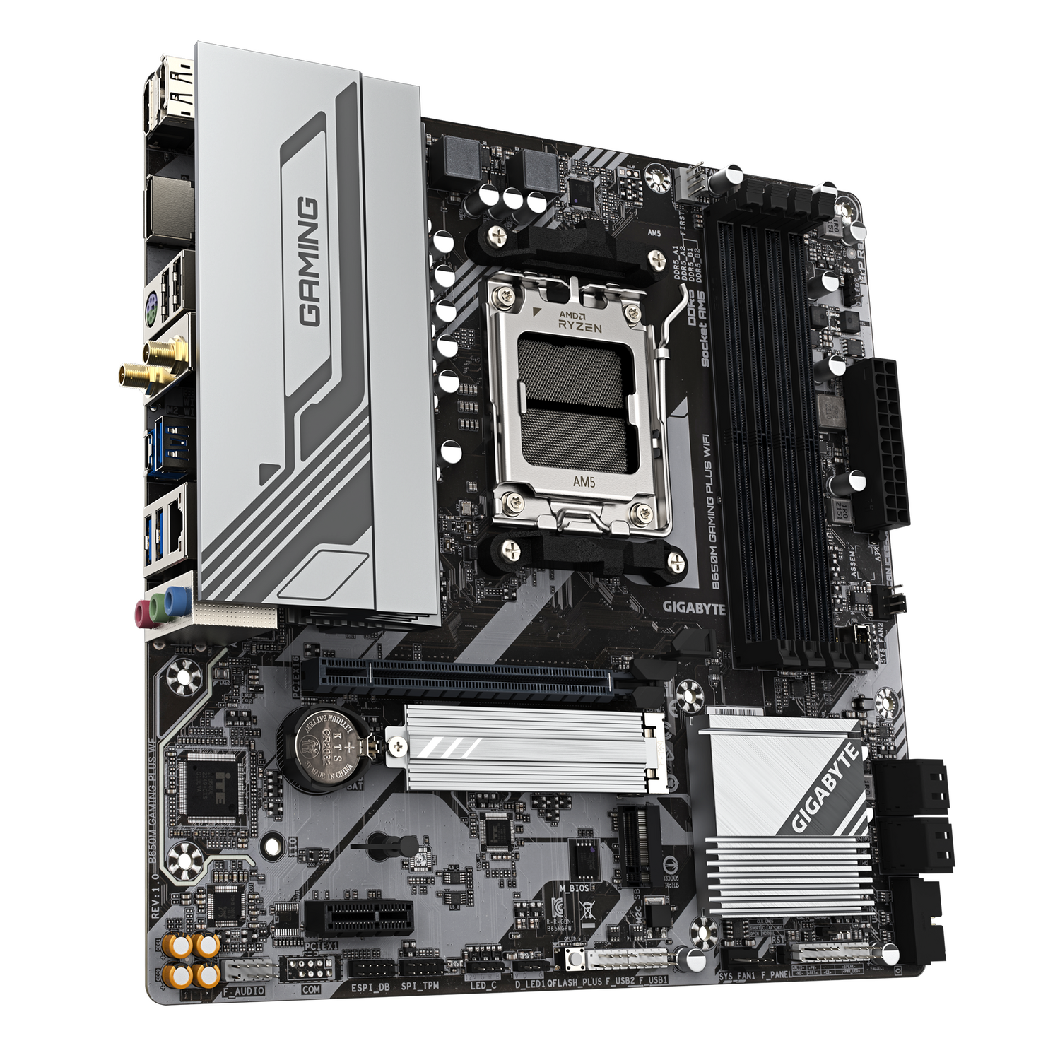 Gigabyte Placa de baza, B650M GAMING PLUS WF - imagine 3