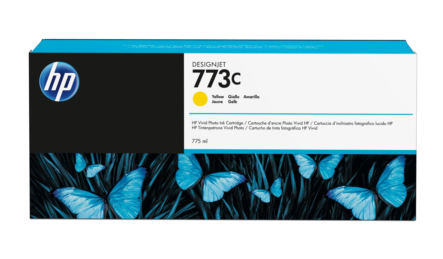 HP Cartus cerneala 773C Yellow, C1Q40A