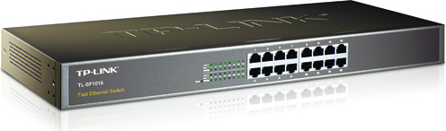 Tp-Link SWITCH 16 porturi 10/100Mbps. carcasa metalica, TL-SF1016