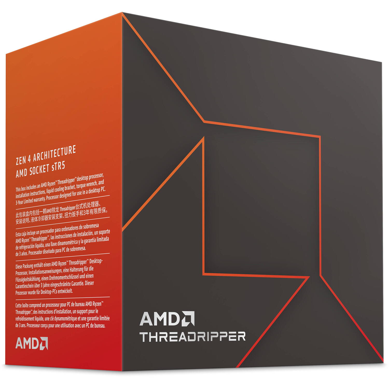 AMD CPU CPU Desktop Ryzen Threadripper 7960X (24C/48T, 100-100001352WOF
