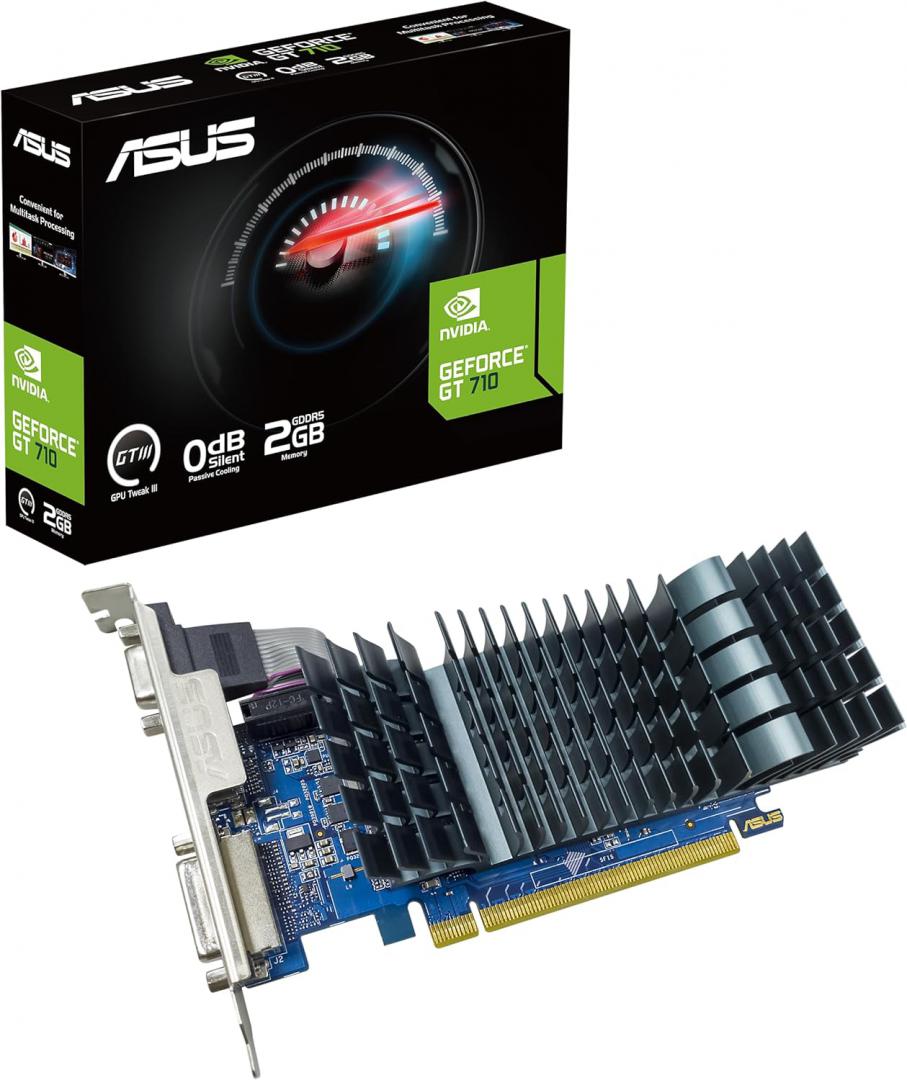 Asus VGA PCIE16 GT710 2GB GDDR5/, GT710-SL-2GD5-BRK-EVO