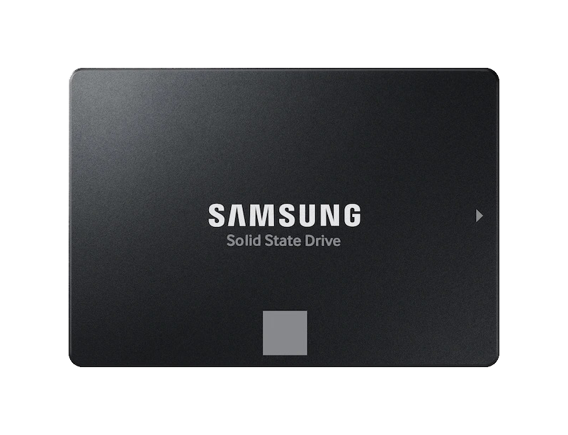 Samsung SSD, 870 Evo, 2TB, 2.5 inch, S-ATA 3, V-Nand 3bit MLC, R/W: 560 MB/s/530 MB/s, MZ-77E2T0B/EU