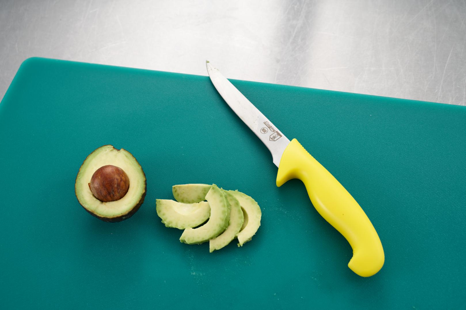 HEINNER CUTIT DEZOSAT PROFESIONAL 18 CM, GALBEN, CHEF LINE, COOKING BY, HR-EVI-P018Y - imagine 5