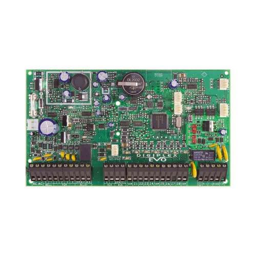 Paradox CENTRALA alarma, 2x8 zone conventionale pe placa, 5xPGM, 999 coduri, EVOHDPCB+CUTIEMET