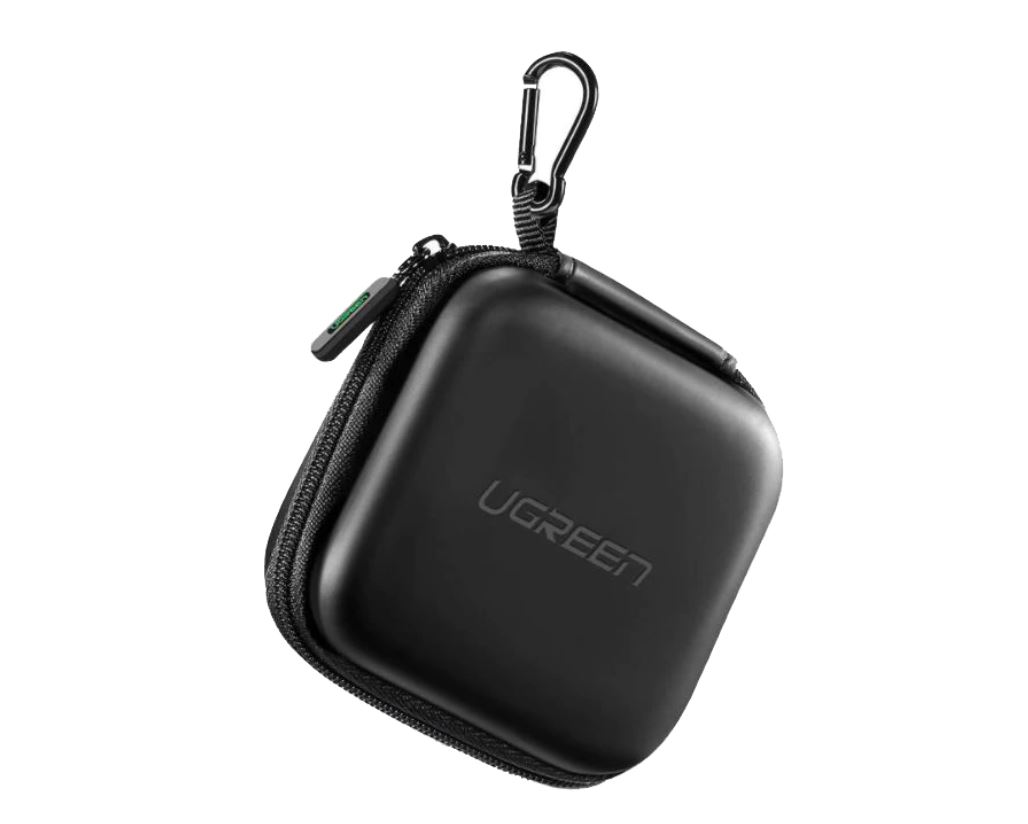UGreen HUSA pentru casti, LP128 compartimentata in interior si pentru alte accesorii, negru, 40816