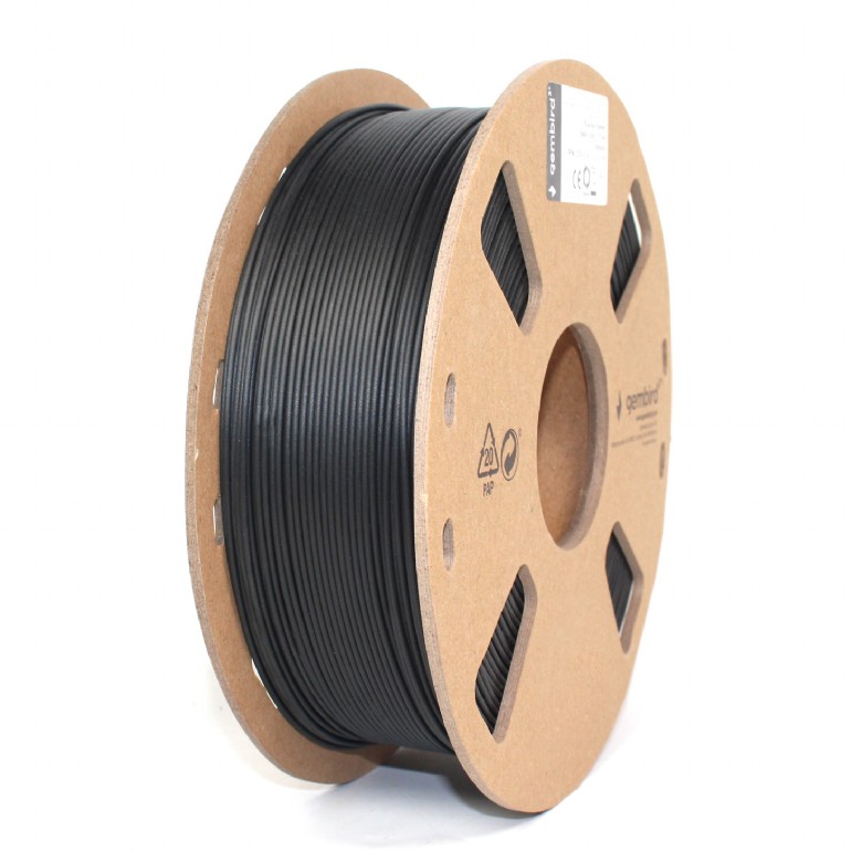 Gembird FILAMENT pt. imprimanta 3d, PLA+, 1.75mm diamentru, 1Kg / bobina, aprox., 3DP-PLA+1.75-02-BK