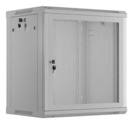 Lanberg Dulap rack 19" perete 12U / 600x450 gri, WF01-6412-23S