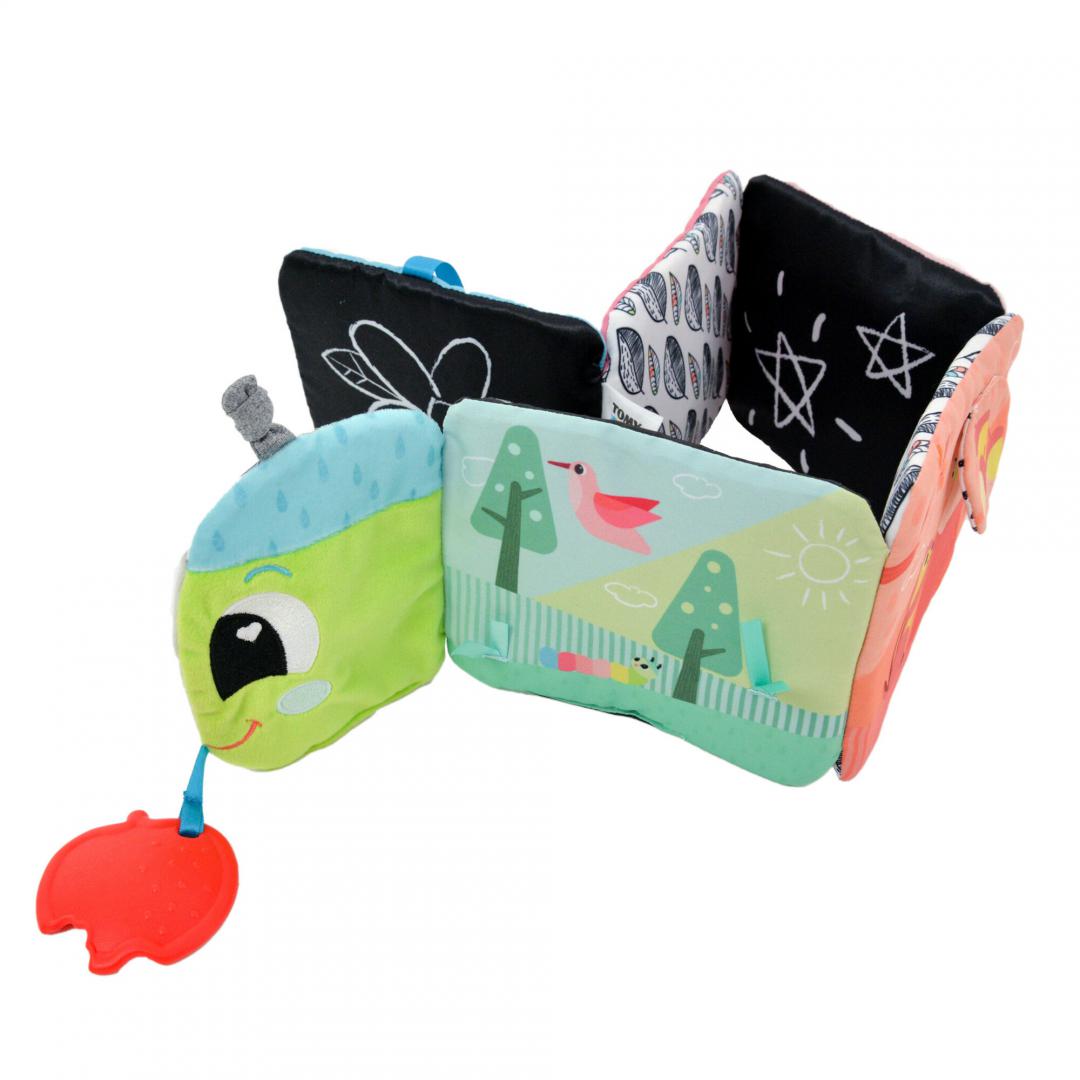 TOMY JUCARIE PENTRU BEBELUSI, CARTE COLORATA-CALATORIA OMIDEI, LAMAZE, T27463 - imagine 3