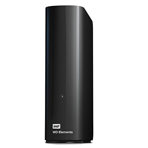 WD HDD extern 14 TB, Elements, 3.5 inch, USB 3.0, negru, WDBWLG0140HBK-EESN