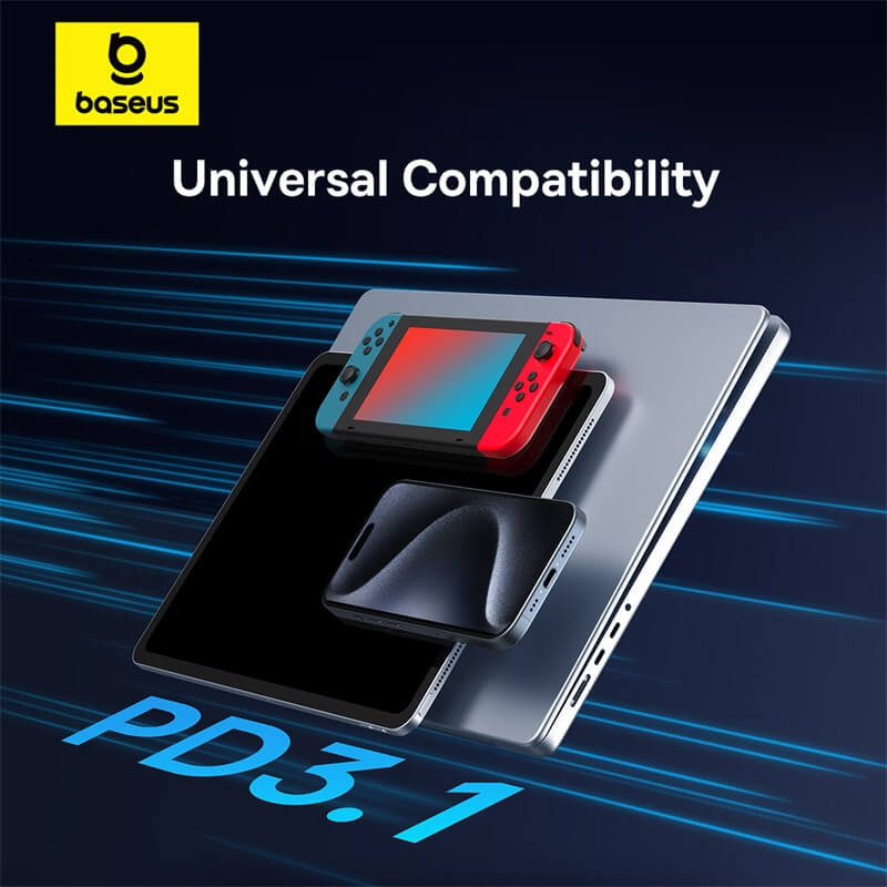 Baseus CABLU alimentare si date Flash Series 2 USB4, Fast Charging Data Cable pt., P10311803111-00 - imagine 4