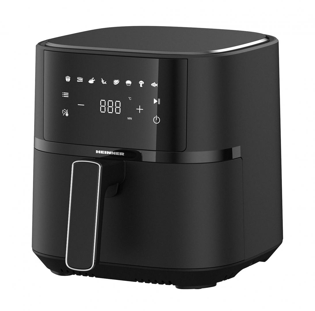 HEINNER FRITEUZA CU AER CALD BlackMatte, HAF-B4BK1500
