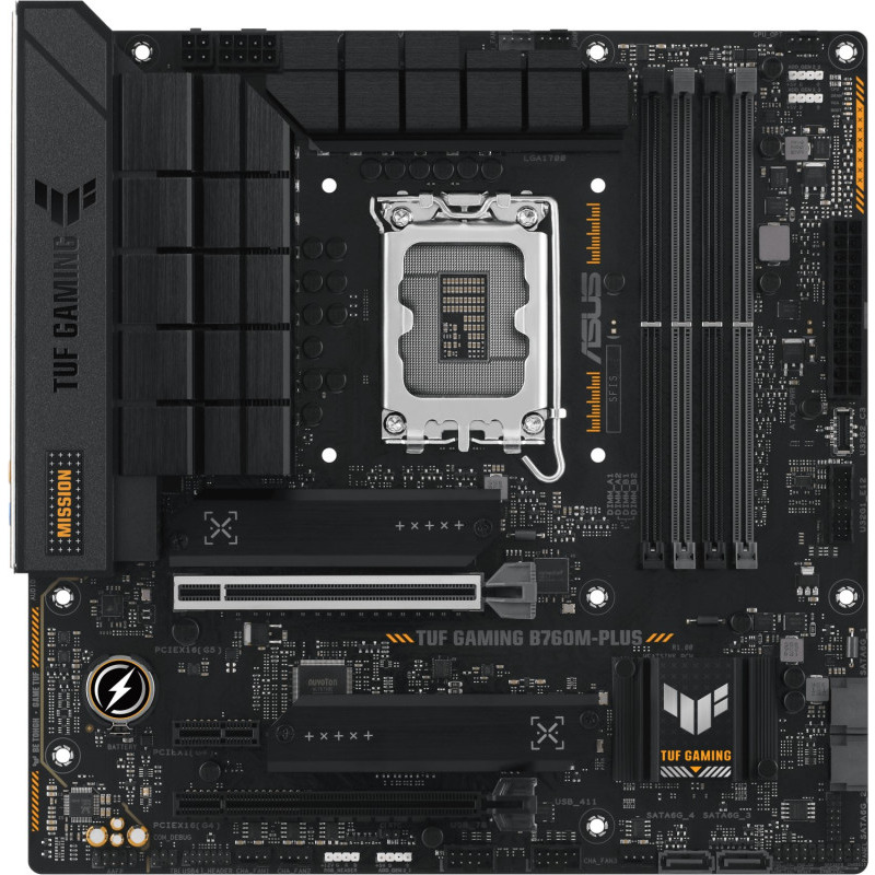 Asus MB AS TUF GAMING B760M-PLUS LGA1700 D5, TUF B760M-PLUS