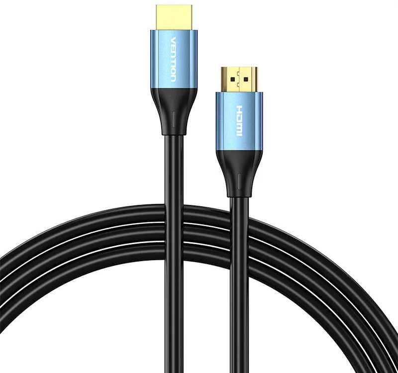 Vention Cablu video, HDMI (T) la HDMI (T), 3m, rezolutie 4K@ la 60Hz, conectori auriti, ALHSI - imagine 2