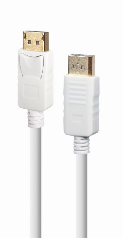 Gembird CABLU video, DisplayPort (T) la DisplayPort (T), 1.8m, rezolutie maxima 4K (3840, CC-DP2-6-W