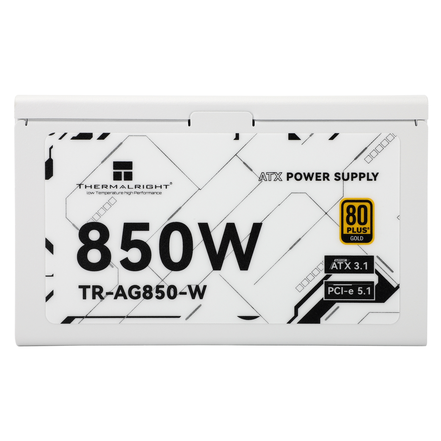 Thermalright SURSA TR-AG 850, 850W, certificare 80 Plus Gold, modular, fan 120mm, alb, TR-AG 850-W - imagine 4