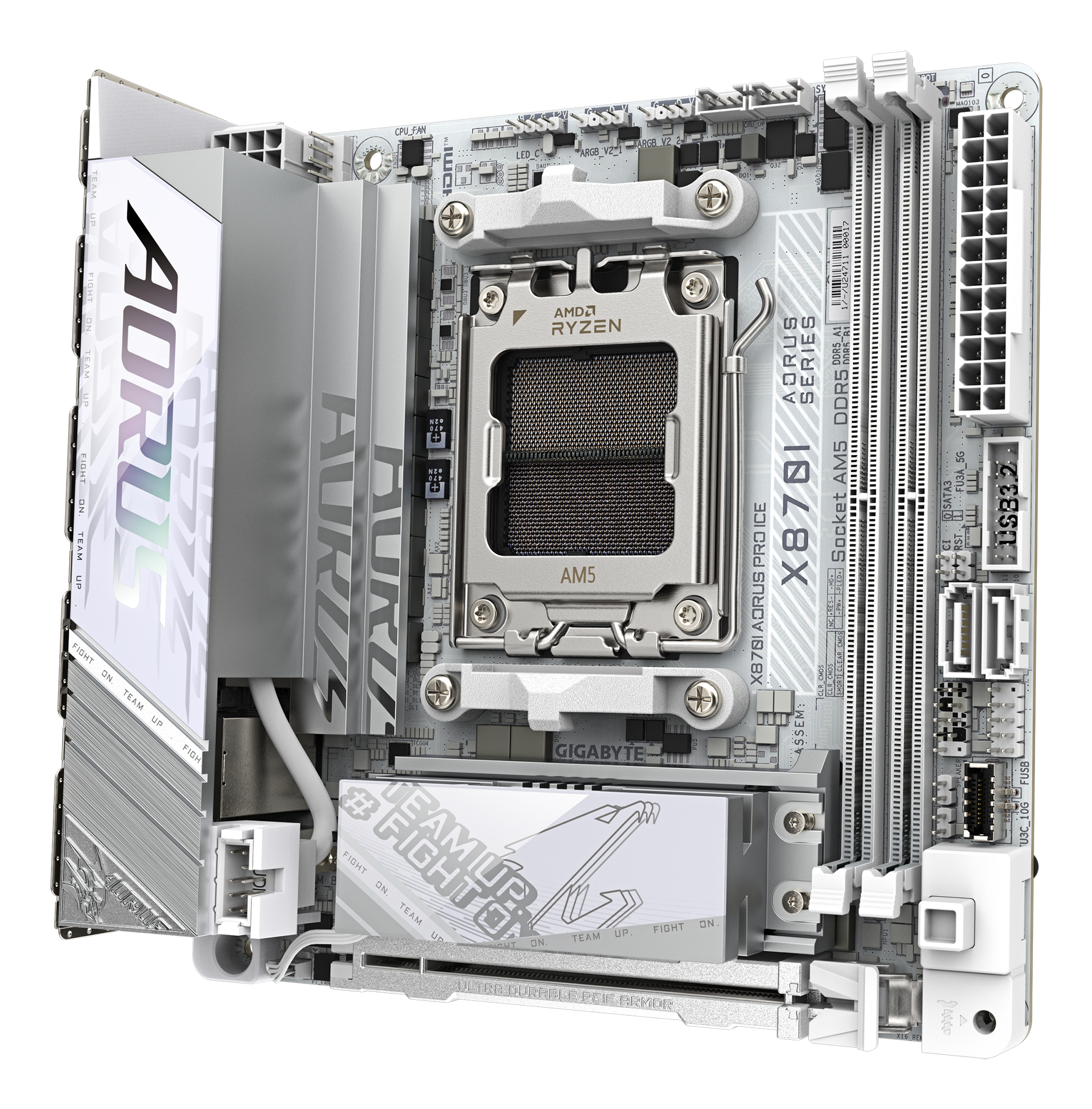 Gigabyte MB, X870I AORUS PRO ICE - imagine 3