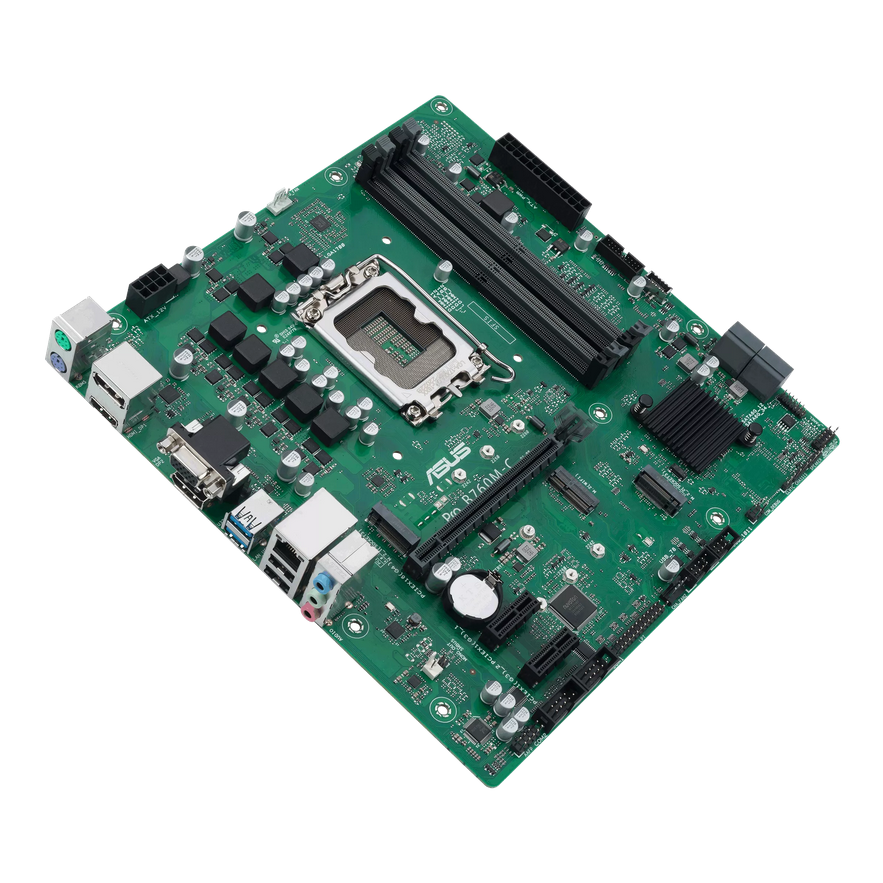Asus MB DDR5 LGA1700, PRO B760M-C-CSM - imagine 2