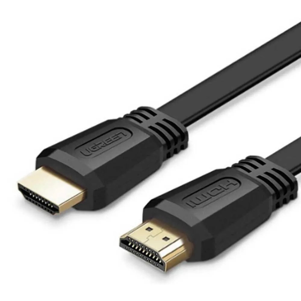 UGreen CABLU video, "ED015" HDMI (T) la HDMI (T) 4K la 60Hz, lungime 3m, flat, negru, 50820