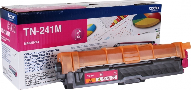 BROTHER Toner Original Magenta pentru HL-3140|3150|3170|DCP-9010|9015|9020|9140|9330|9340, TN241M