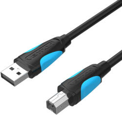 Vention Cablu USB imprimanta, 1m, USB-A 2.0 (T) la USB-B 2.0 (T), PVC, negru, VAS-A16-B100