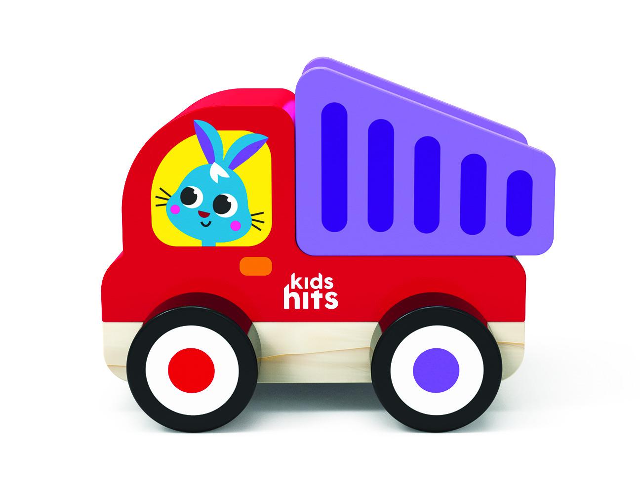 KIDS HITS CAMION GUNOI, JUCARIE LEMN, KH20/016