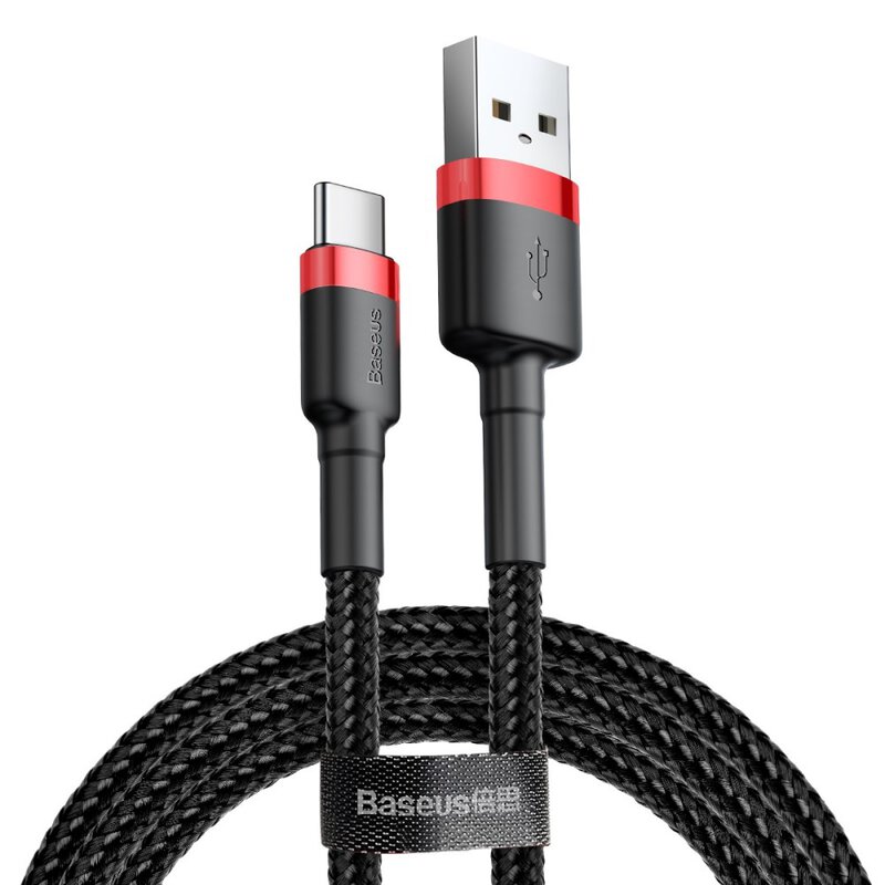 Baseus CABLU alimentare si date Cafule, Fast Charging Data Cable pt. smartphone, USB la, CATKLF-U91