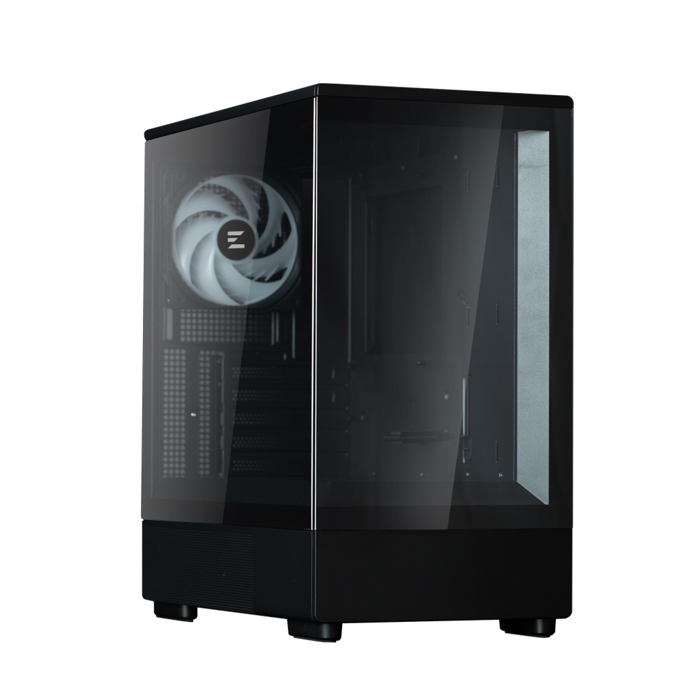 Zalman CARCASA P10, mini tower, gaming, fara sursa, suporta 7xfan, 1xfan inclus, USB 3.1, P10 Black