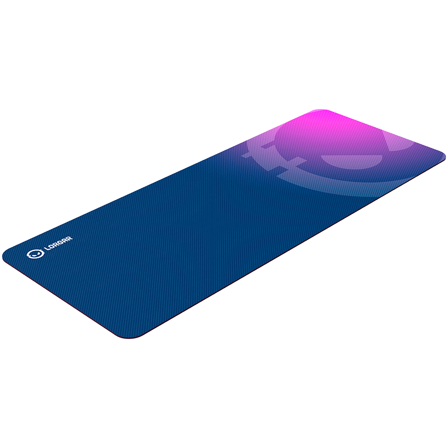 LORGAR Main 139, Gaming mouse pad, High-speed surface, Purple anti-slip rubber base, LRG-GMP139